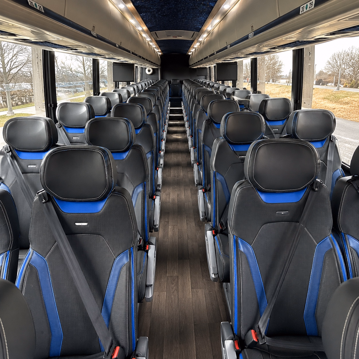 sandy government military transportation onboard seating